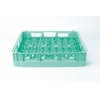 Корзина посудомоечная для тарелок, 500х500мм, пластик зеленый