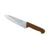 Нож поварской L 25см волнистое лезвие,коричневая пластиковая ручка, P.L. Proff Cuisine